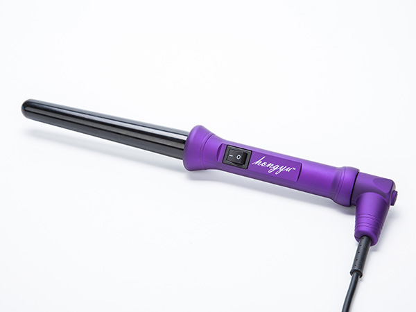 Purple hair stick