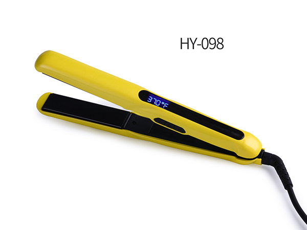HY-098 Digital temperature control hair straightener
